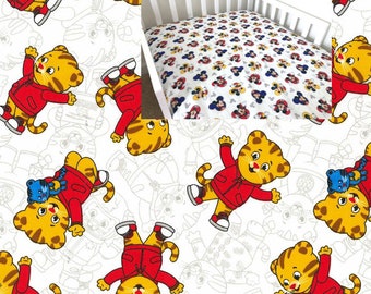 tiger crib sheets
