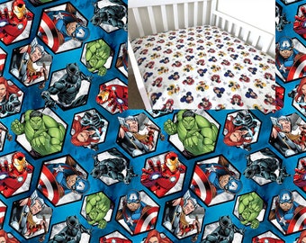 Avengers Crib Sheets Etsy