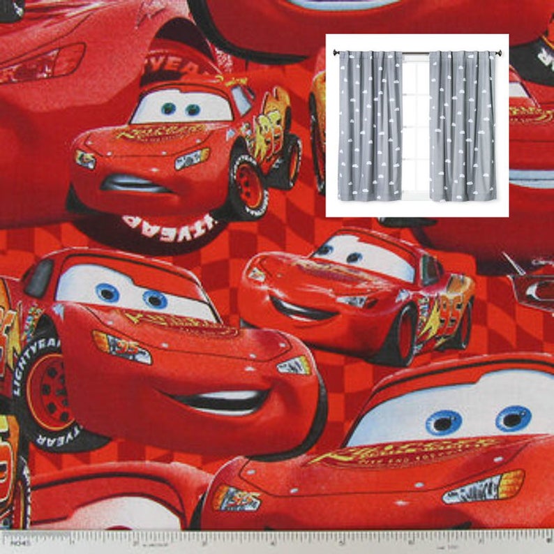 disney cars valance
