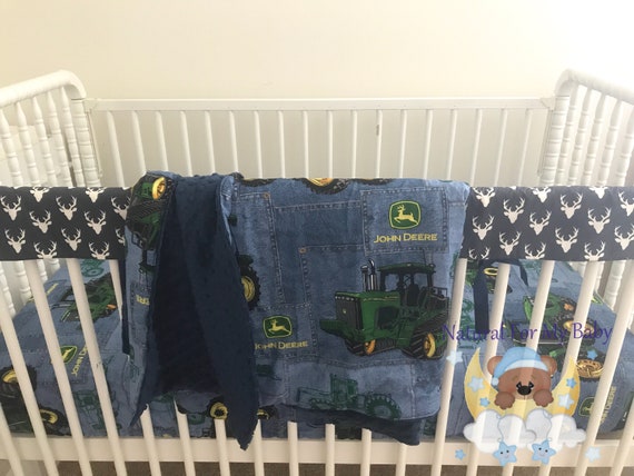 Tractor John Deere Truck Bedding Blanket Comforter Baby Crib Etsy