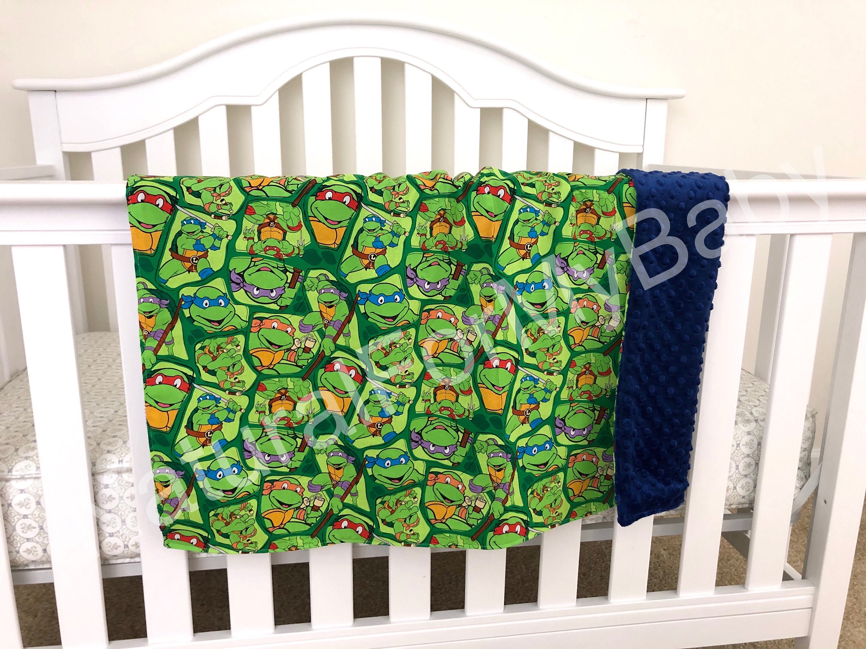 Marvel Ninja Turtle Bedding Blanket Or Comforter Baby Crib Etsy
