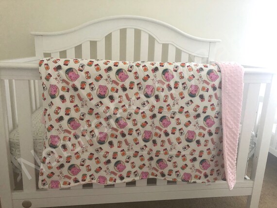 peppa pig crib bedding