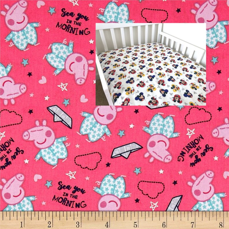 pig crib sheets