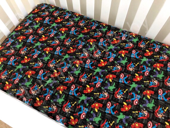 avengers crib sheet