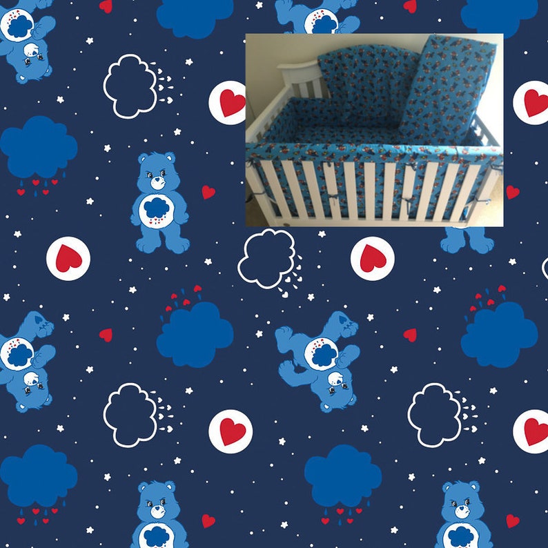 Care Bears Baby Girl Crib Bedding Nursery White Image 0