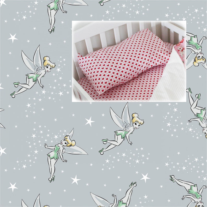 Princess Tinker Bell Pillow Case Girl Tinkerbell Crib Bedding Etsy