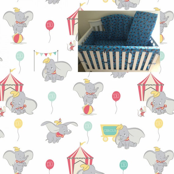 dumbo crib set girl