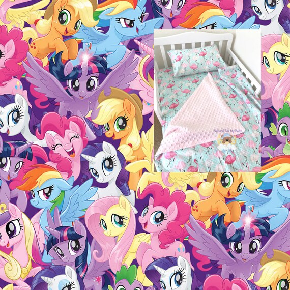 my little pony crib set