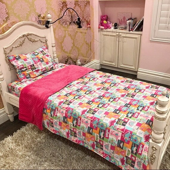 Disney Mickey Mouse Full Toddler Bedding Set Girl Boy Blanket Etsy