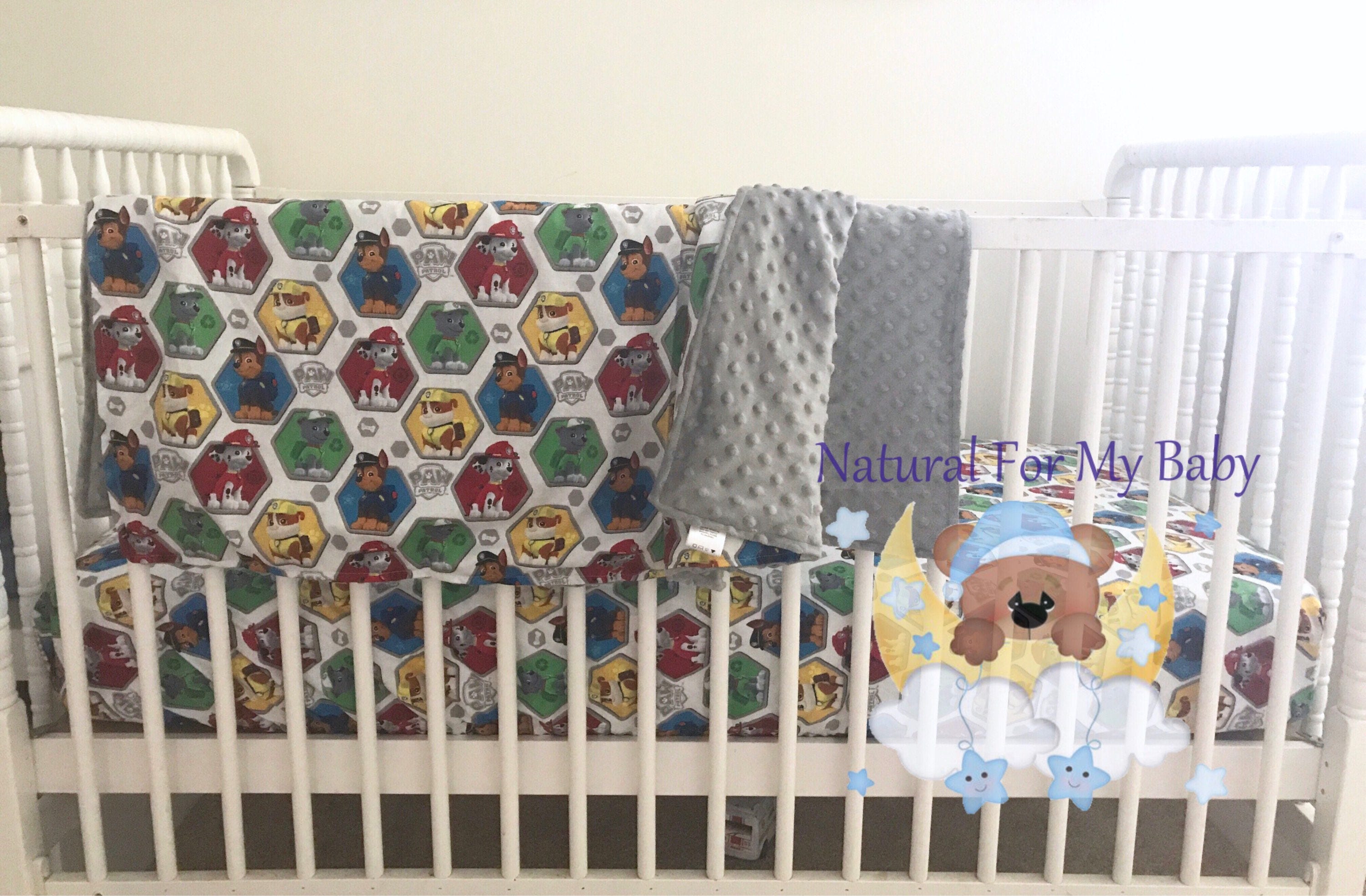 paw patrol crib bed set