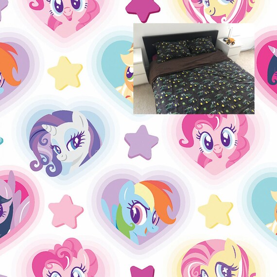 Disney My Little Pony Full Toddler Bedding Set Girl Blanket Etsy