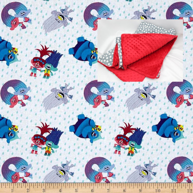 trolls crib bedding