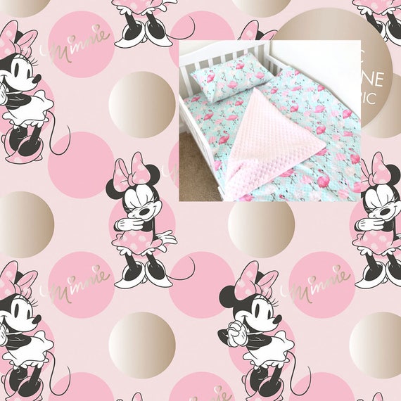Disney Minnie Mouse Toddler Bedding Set Blanket Comforter Sheet Case Twin Or Crib Size You Pick