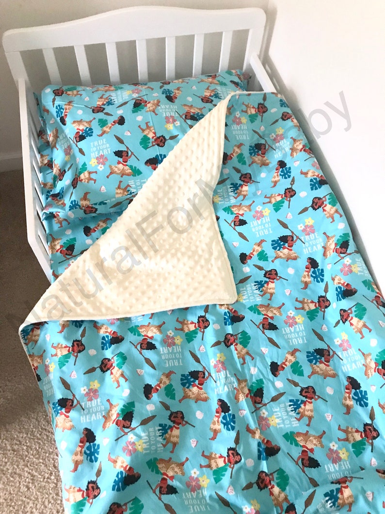 moana crib bedding set
