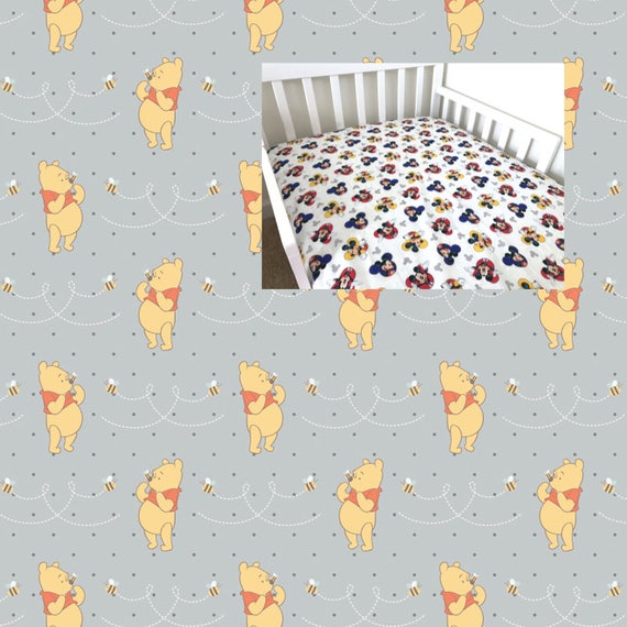 MOVIE POSTERS FROM DISNEY/'S LOVE STORIES CRIB//TODDLER SHEET//FITTED//COTTON