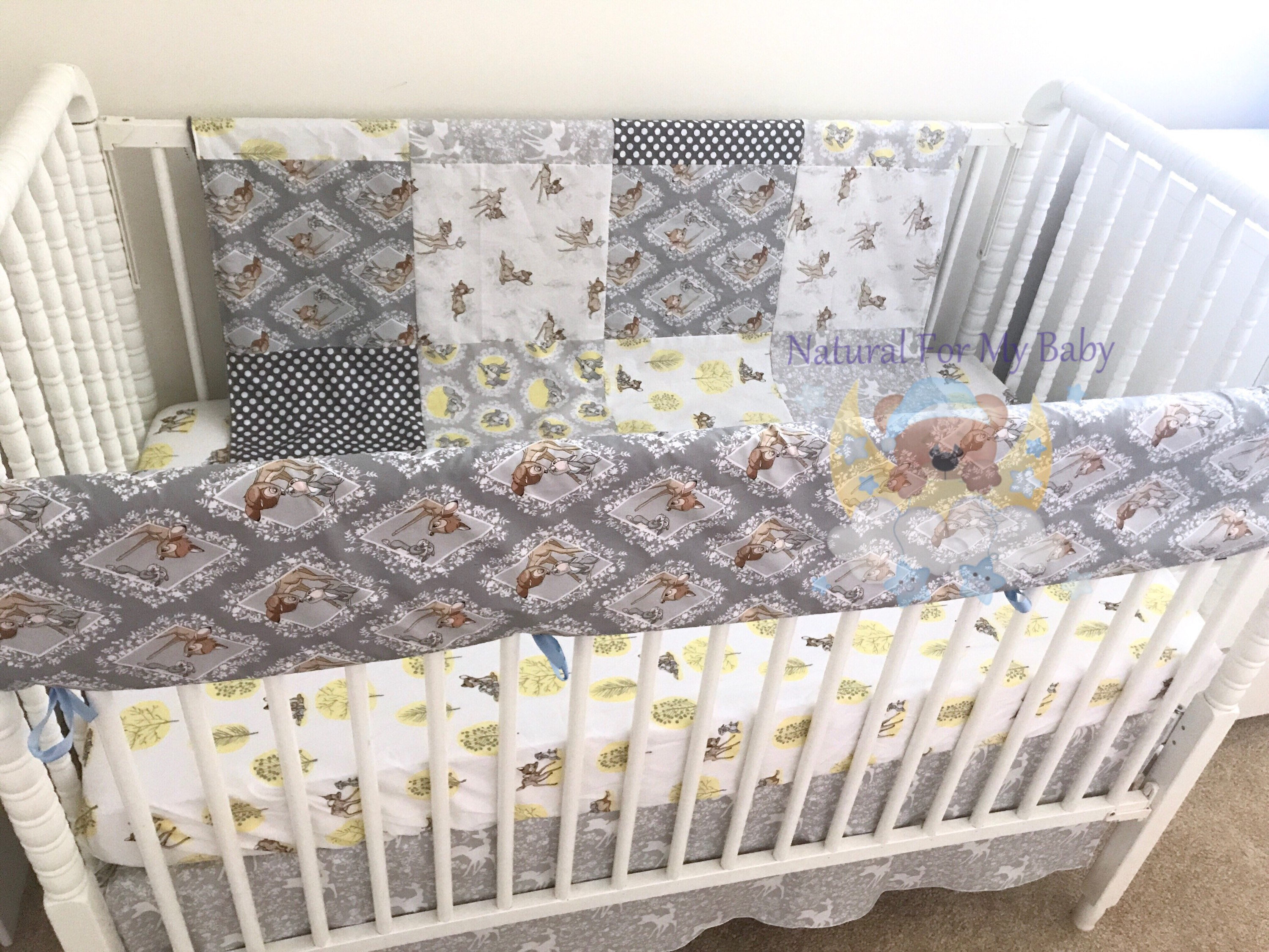 bambi crib bedding