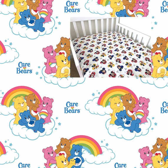 care bear crib sheets