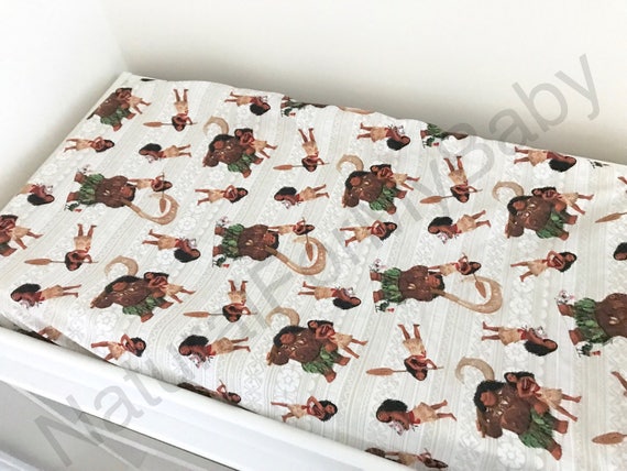 moana crib sheet set