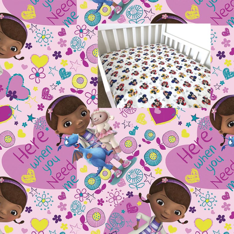 doc mcstuffins crib bedding set