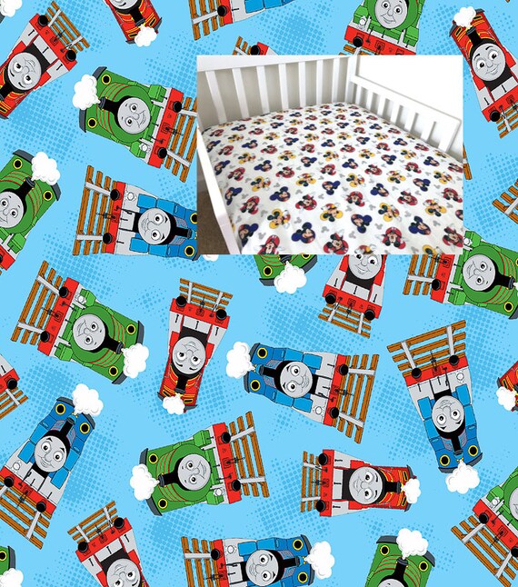 thomas the train crib sheets