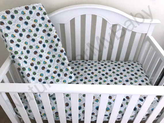 puppy dog pals crib sheet