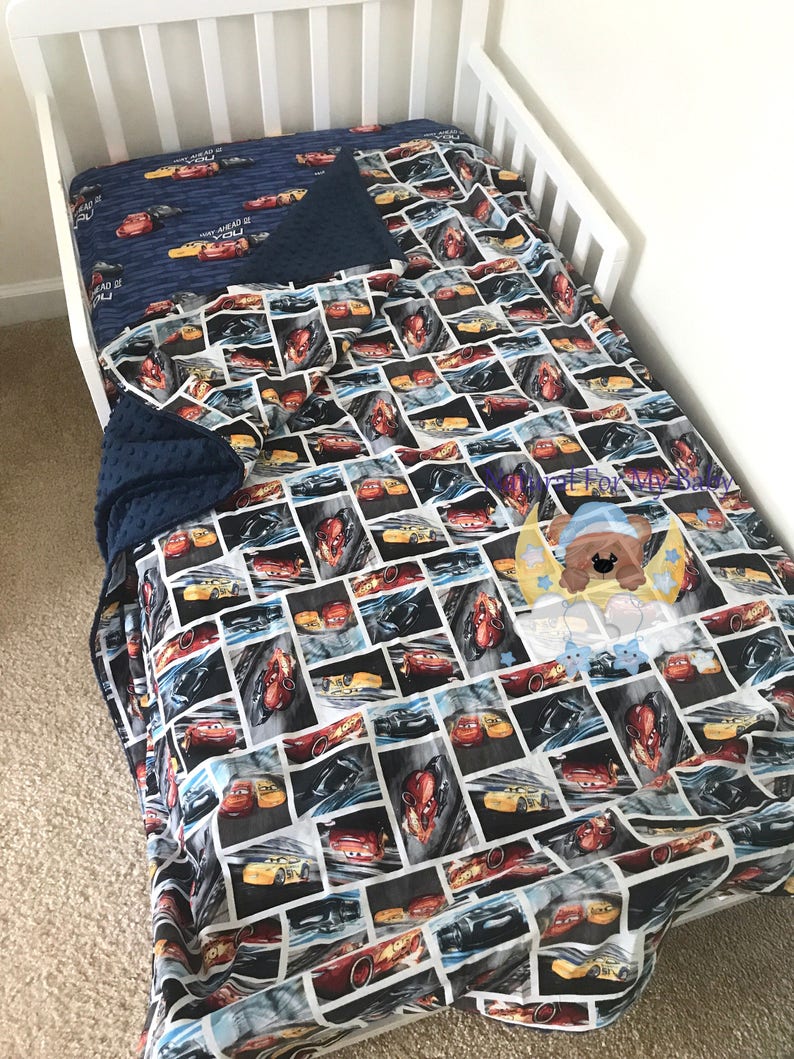 Disney Cars Toddler Bedding Set Blanket Comforter Sheet Case Etsy
