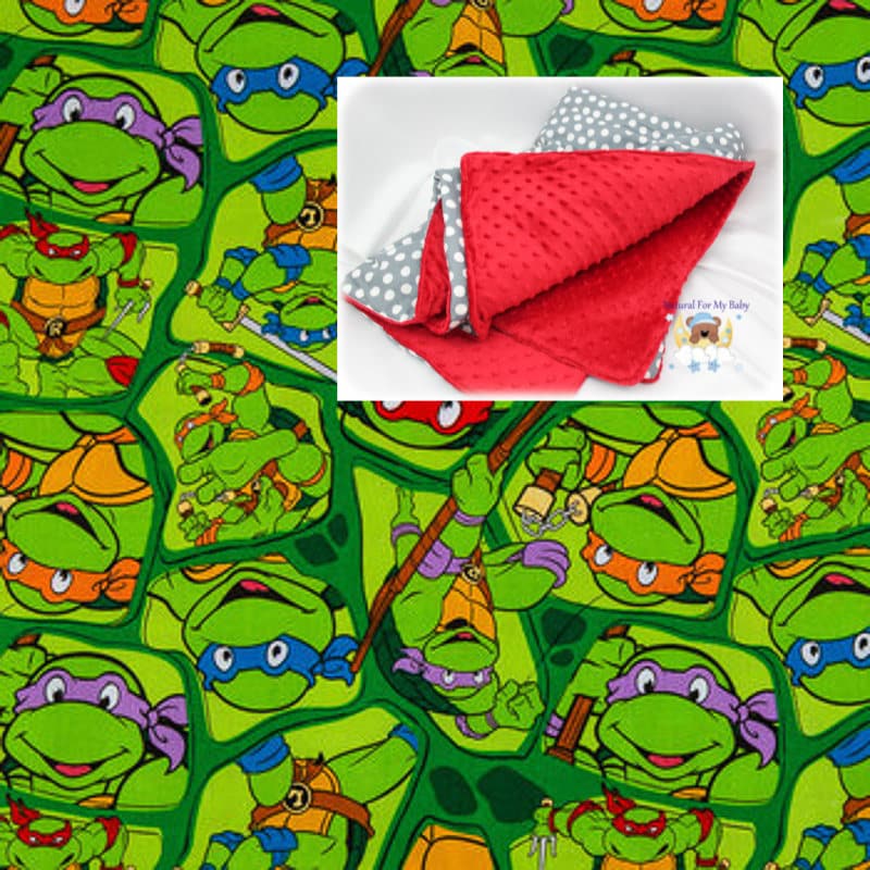 ninja turtle crib bedding