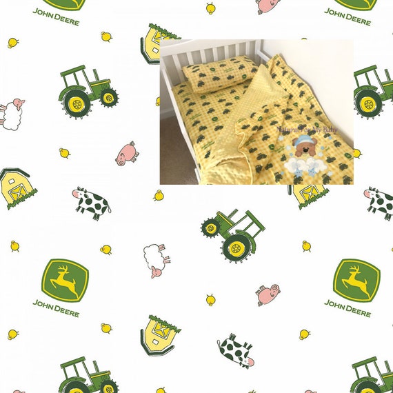 Tractor John Deere Toddler Bedding Set Blanket Comforter Etsy