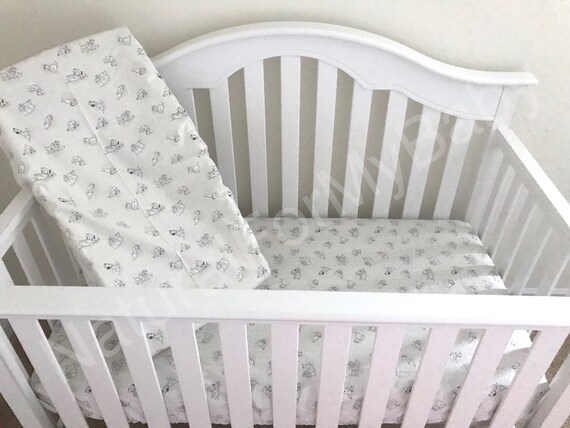 Disney 101 Dalmatians Cotton Sheet Nursery Pad Cover Crib Etsy