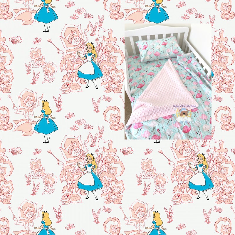 alice in wonderland crib bedding set