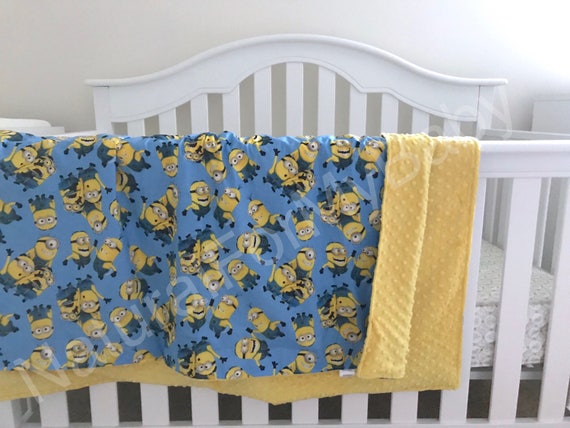 minion crib bedding