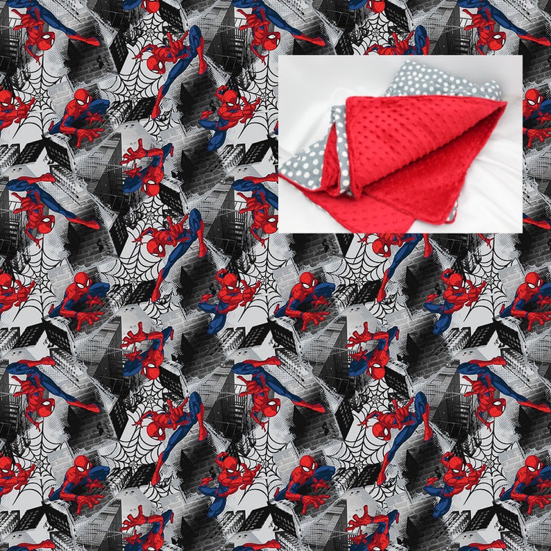 spiderman crib bedding