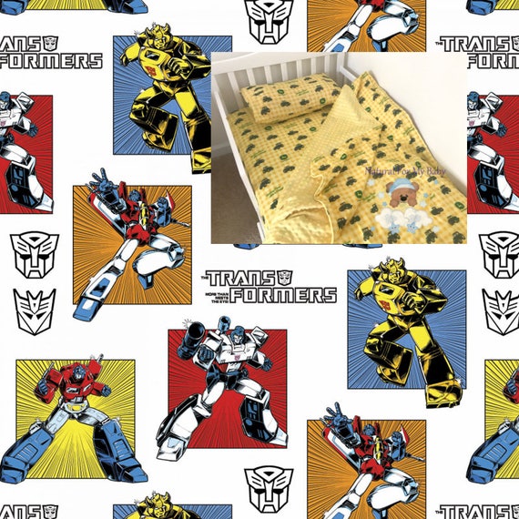 Marvel Transformers Toddler Bedding Set Blanket Comforter Etsy
