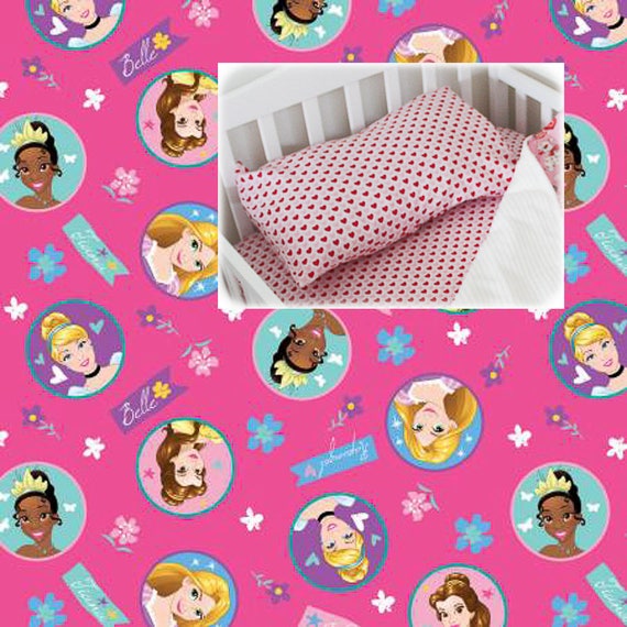 Disney Princess Pillow Case Girl Adult Toddler Standard Etsy