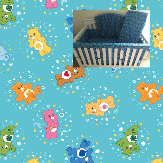 care bear crib set