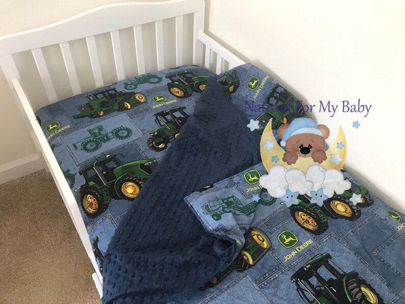 Tractor John Deere Toddler Bedding Set Blanket / Comforter Etsy