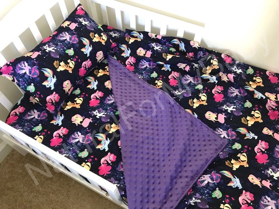 Disney My Little Pony Toddler Bedding Set Blanket Comforter Etsy
