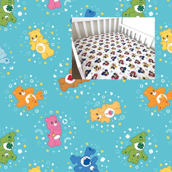 care bear crib sheets