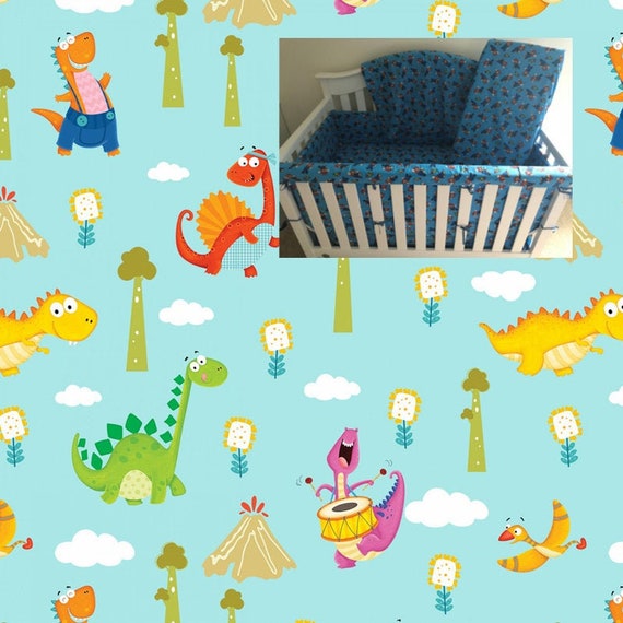dinosaur crib bedding girl