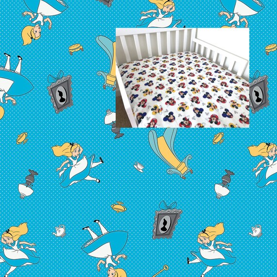 alice in wonderland nursery bedding