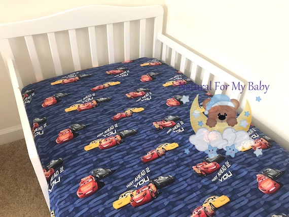 disney cars crib sheet