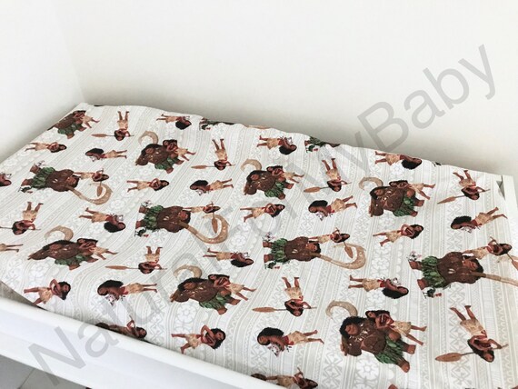 moana crib bedding