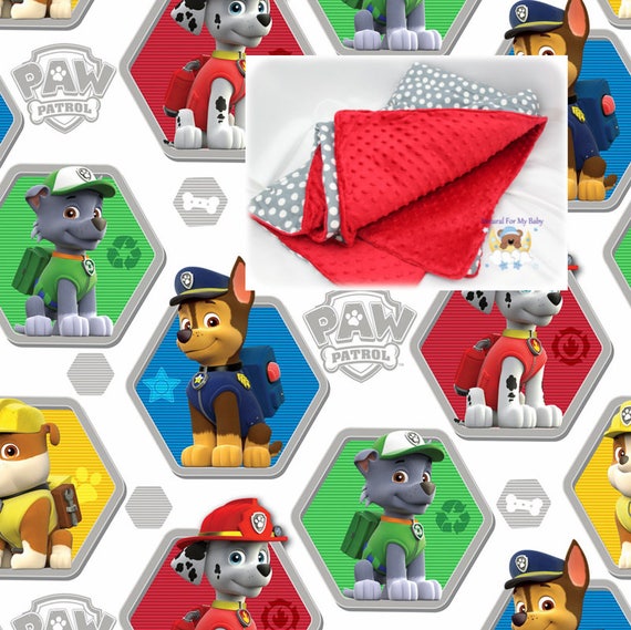 paw patrol crib comforter