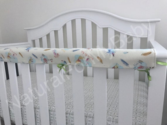 Disney Winnie The Pooh Reversible Rail Cover Baby Girl Boy Etsy