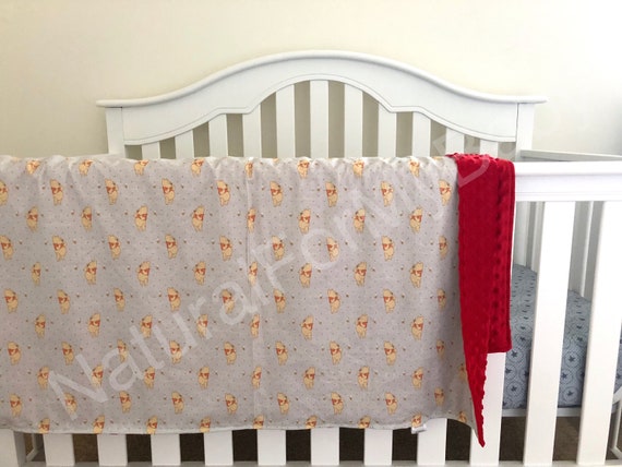 Disney Winnie The Pooh Blanket Or Comforter Boy Girl Baby Crib Etsy