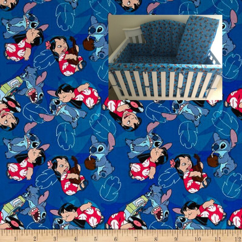 lilo and stitch crib bedding