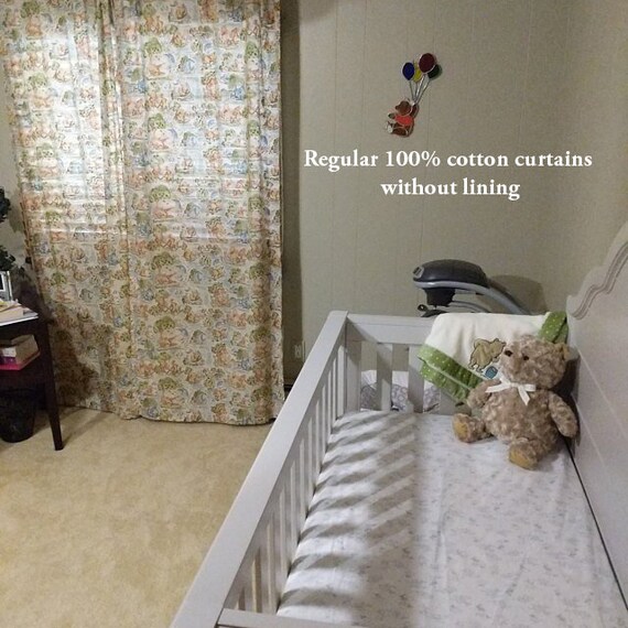 Plaid Gingham Curtains Panels Or Valance Boy Girl Nursery Etsy