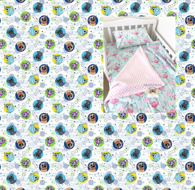 Disney Toddler Bedding Puppy Dog Pals Blanket Dogs Image 0