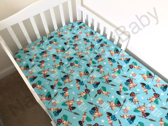 moana crib sheet