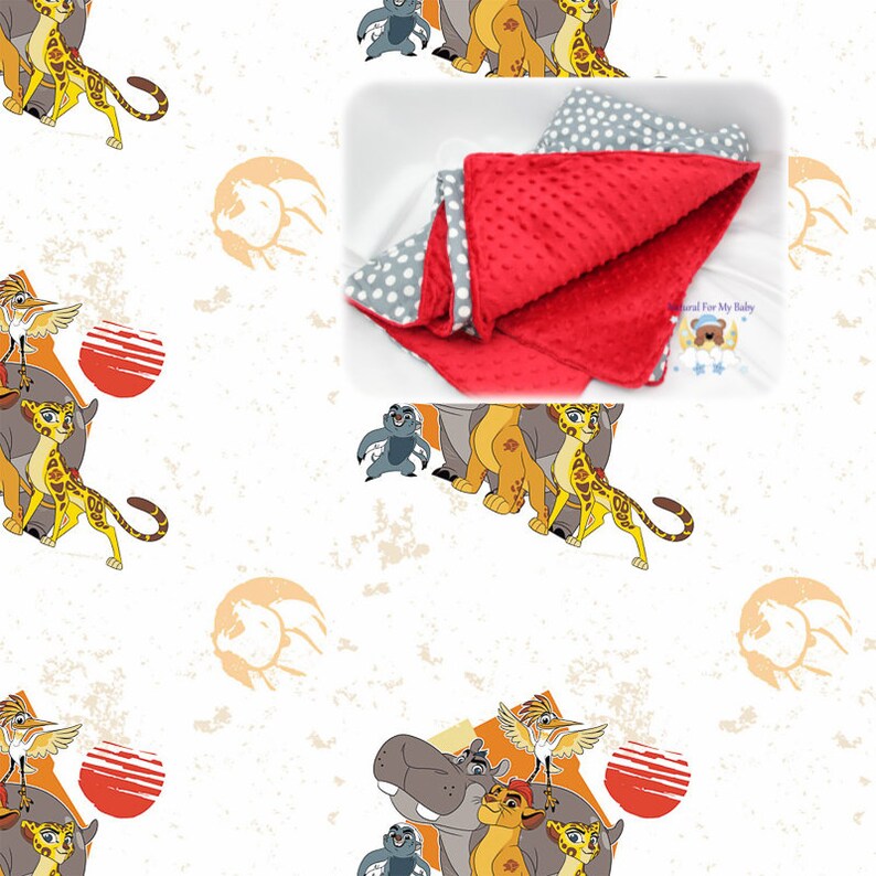 Disney Blanket Lion King Guard Cotton Minky Blanket Girl Boy Etsy